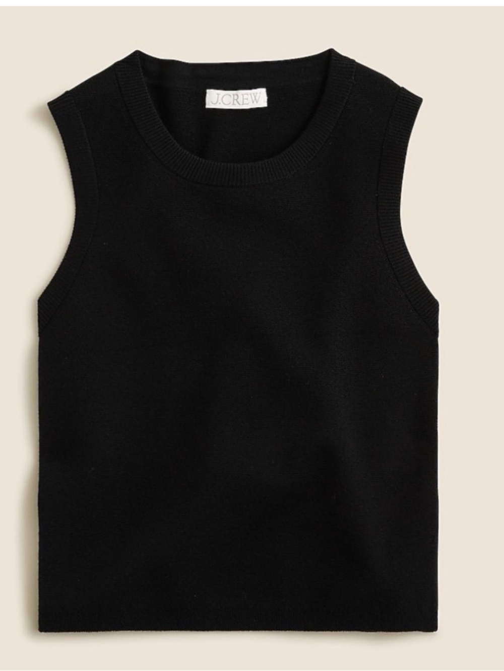 J. Crew Sweater shell in TENCEL™ lyocell blend Size Small